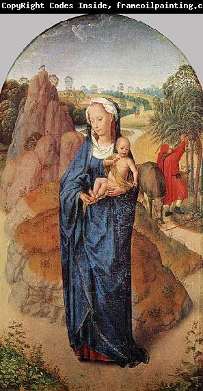 Hans Memling Virgin and Child in a Landscape